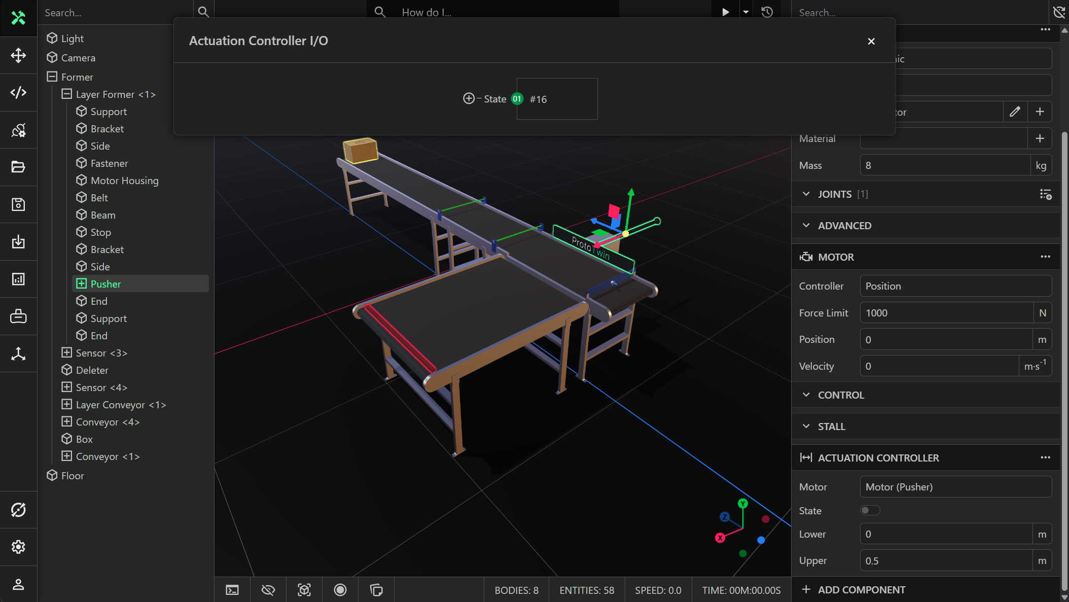 Actuation Controller IO