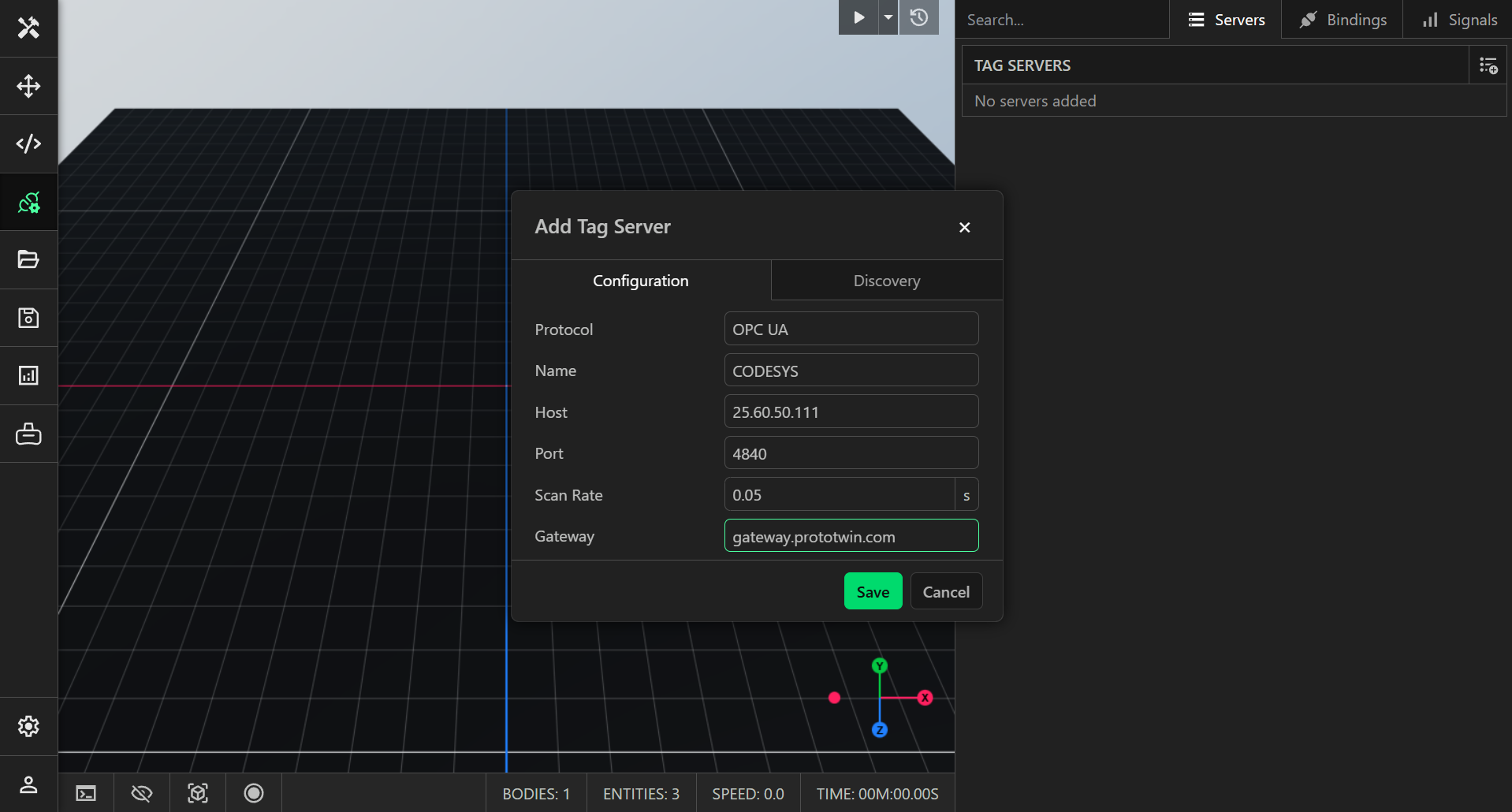 Create Tag Server