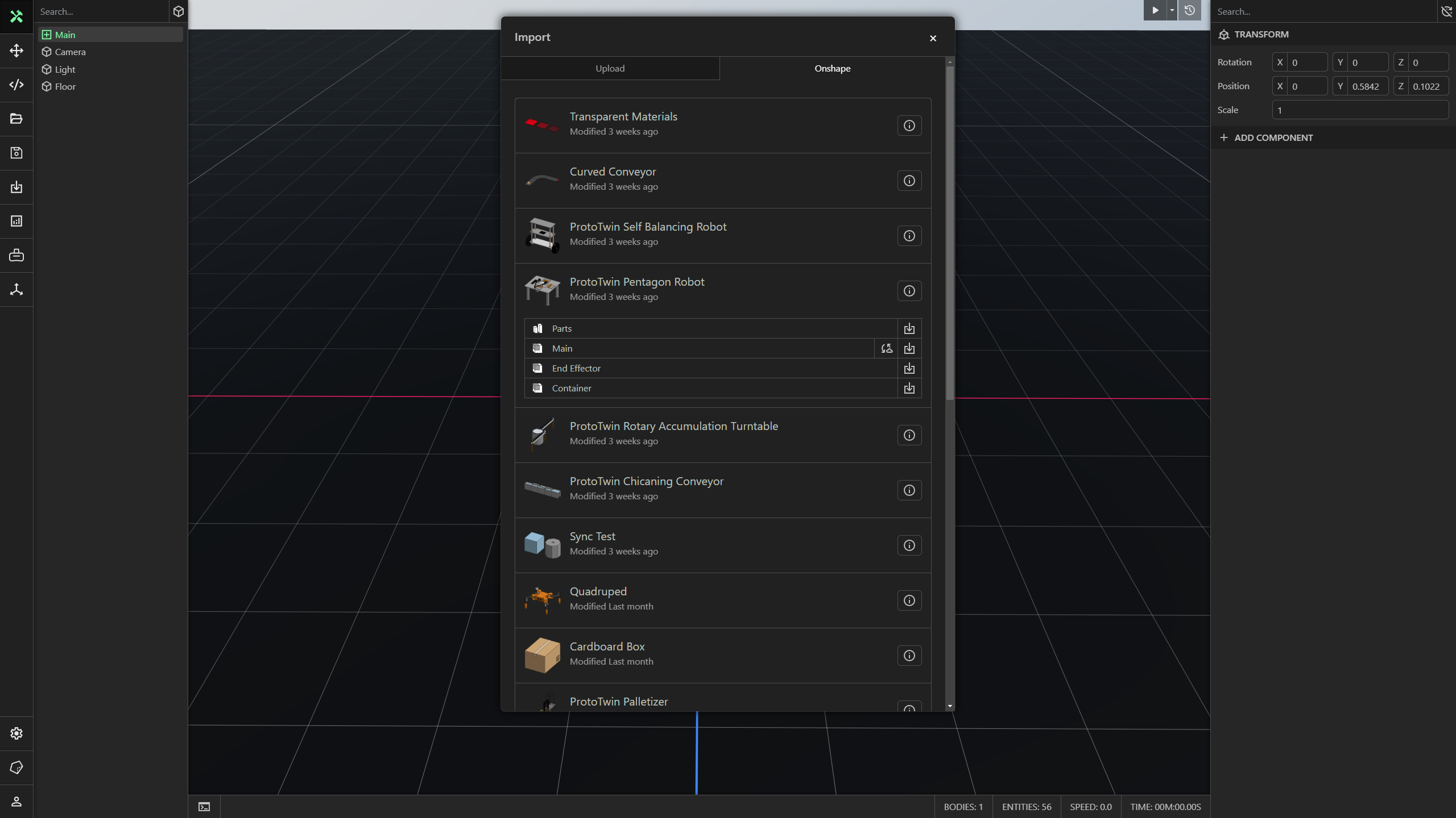 Import CAD from Onshape