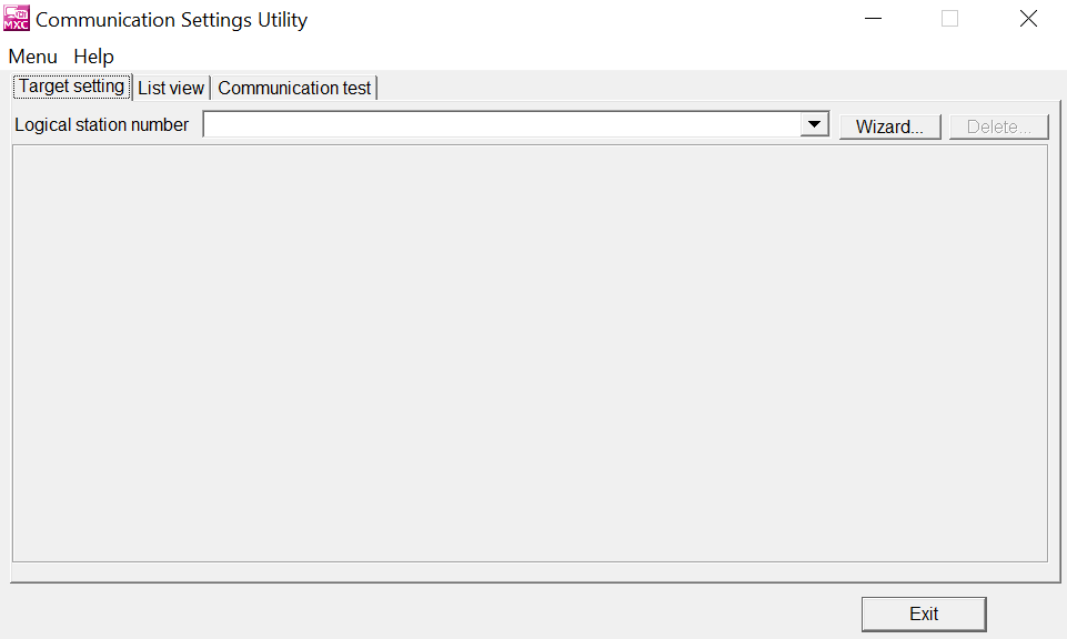 Mitsubishi MELSEC MX Component Setup (Step 1)